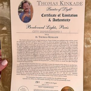 Boulevard of Lights Thomas Kinkade